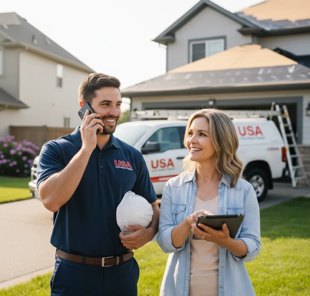 USA Roof Repair Experts customer support in Indiantown